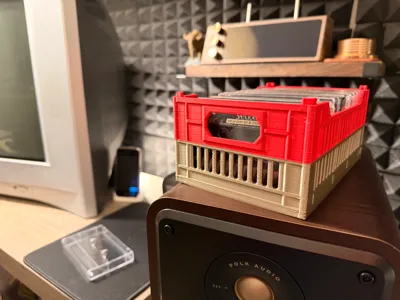 Stackable Cassette Tape Storage