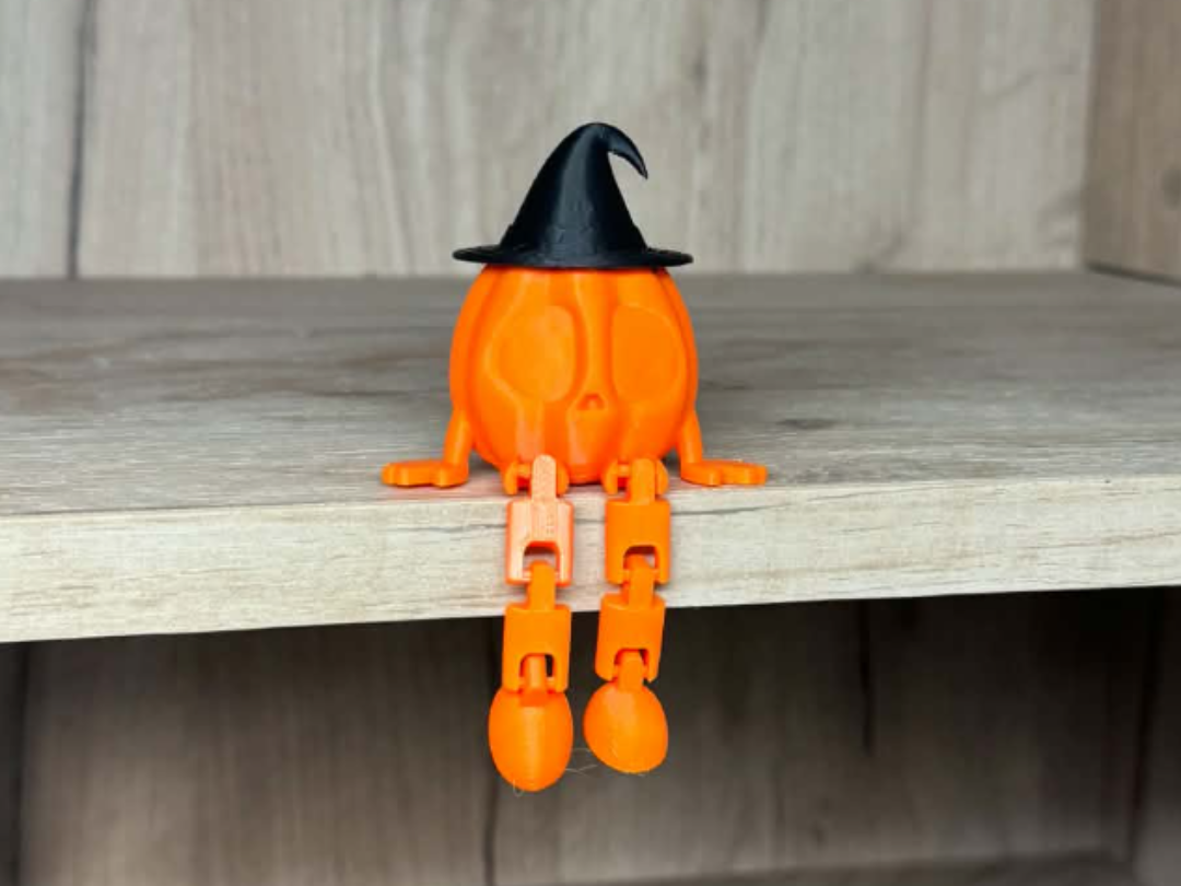 Pumpkin Hat Buddy 3D model