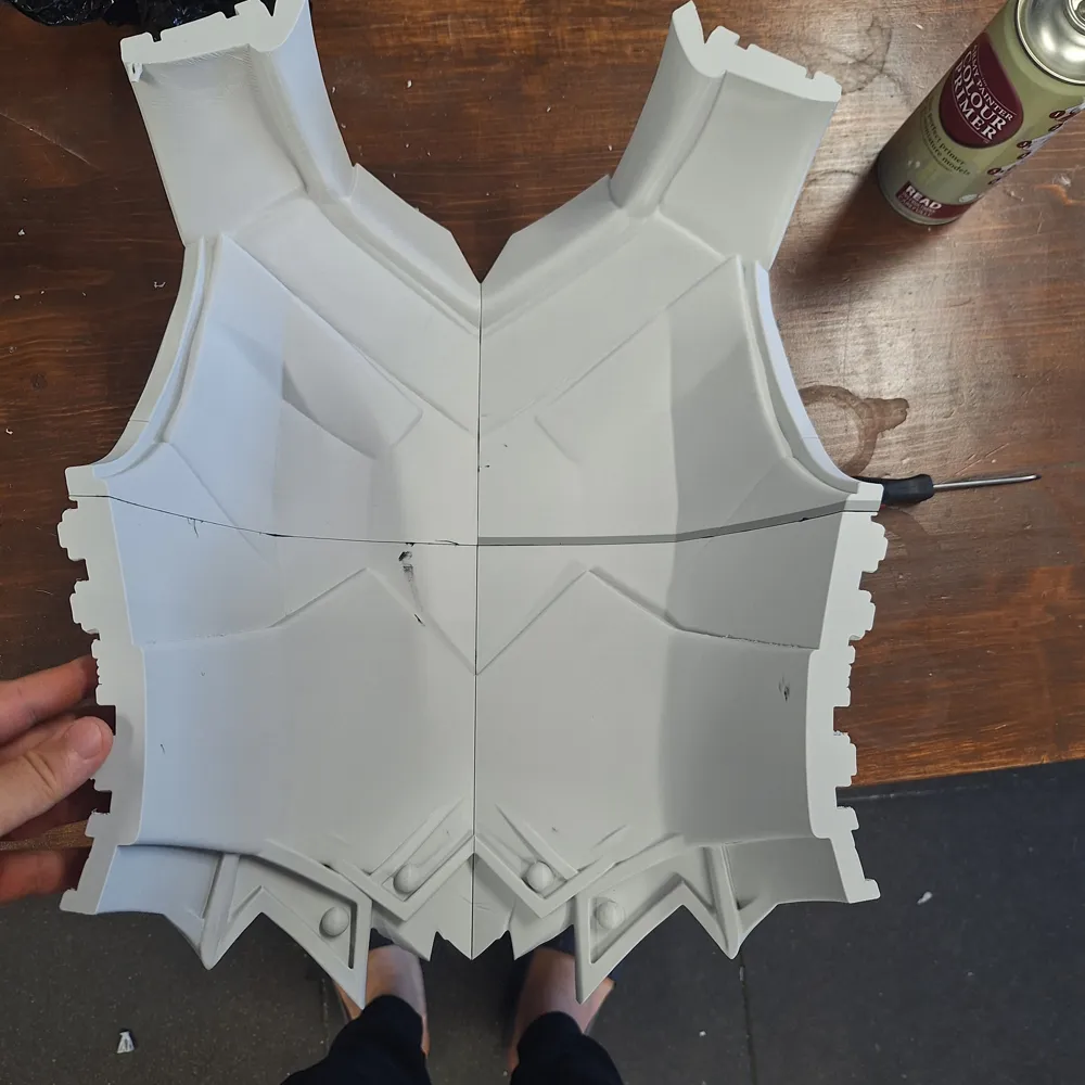 Dwarf Armor - Chest and Back [Wearable] - Free 3D Print Model - MakerWorld