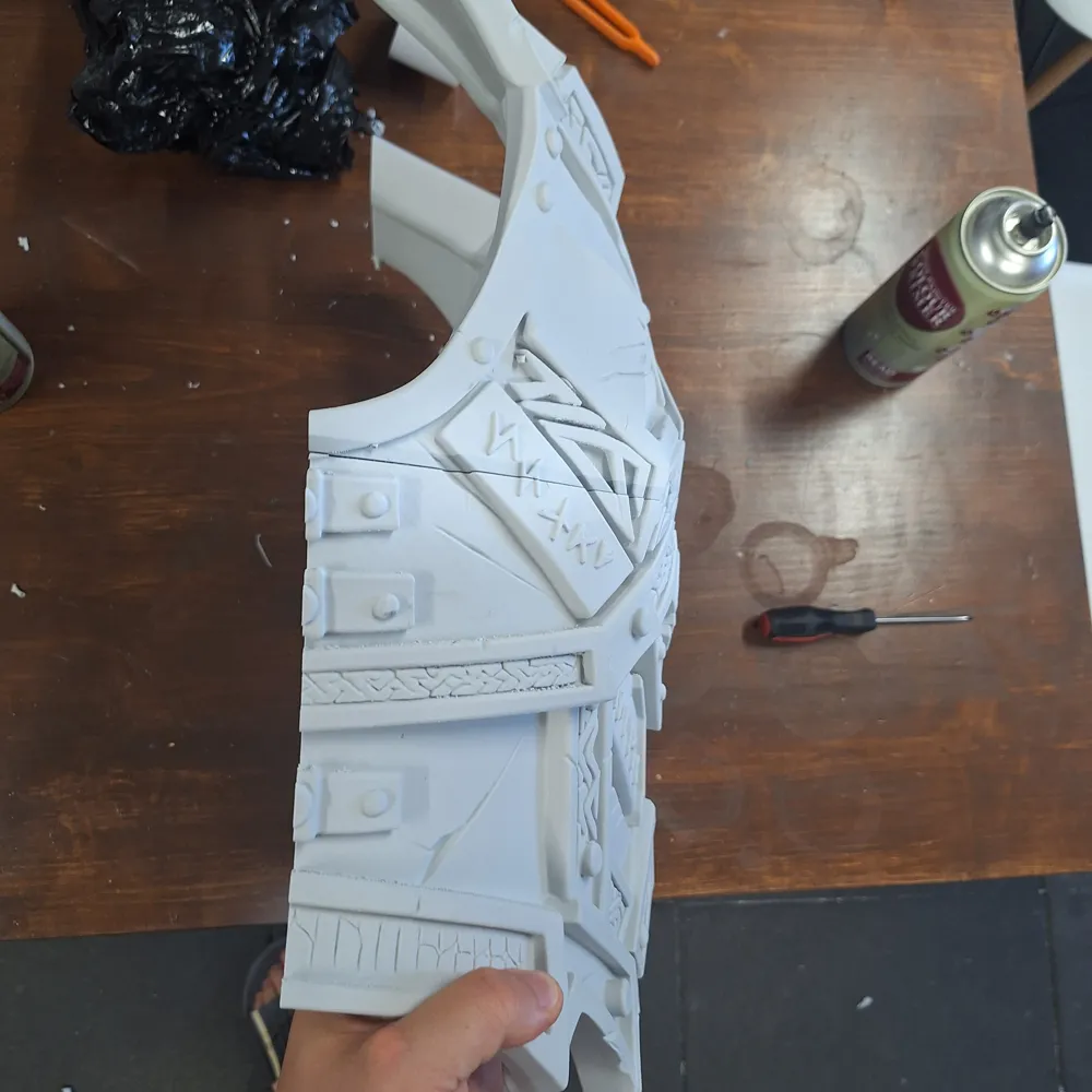 Dwarf Armor - Chest and Back [Wearable] - Free 3D Print Model - MakerWorld