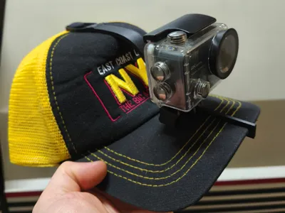 action camera mount for hat