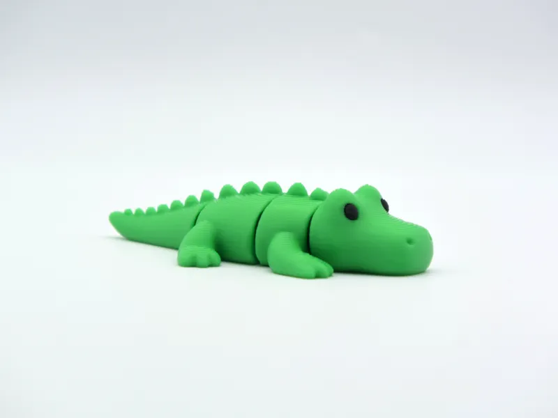 Flexi Crocodile - Articulated Keychain