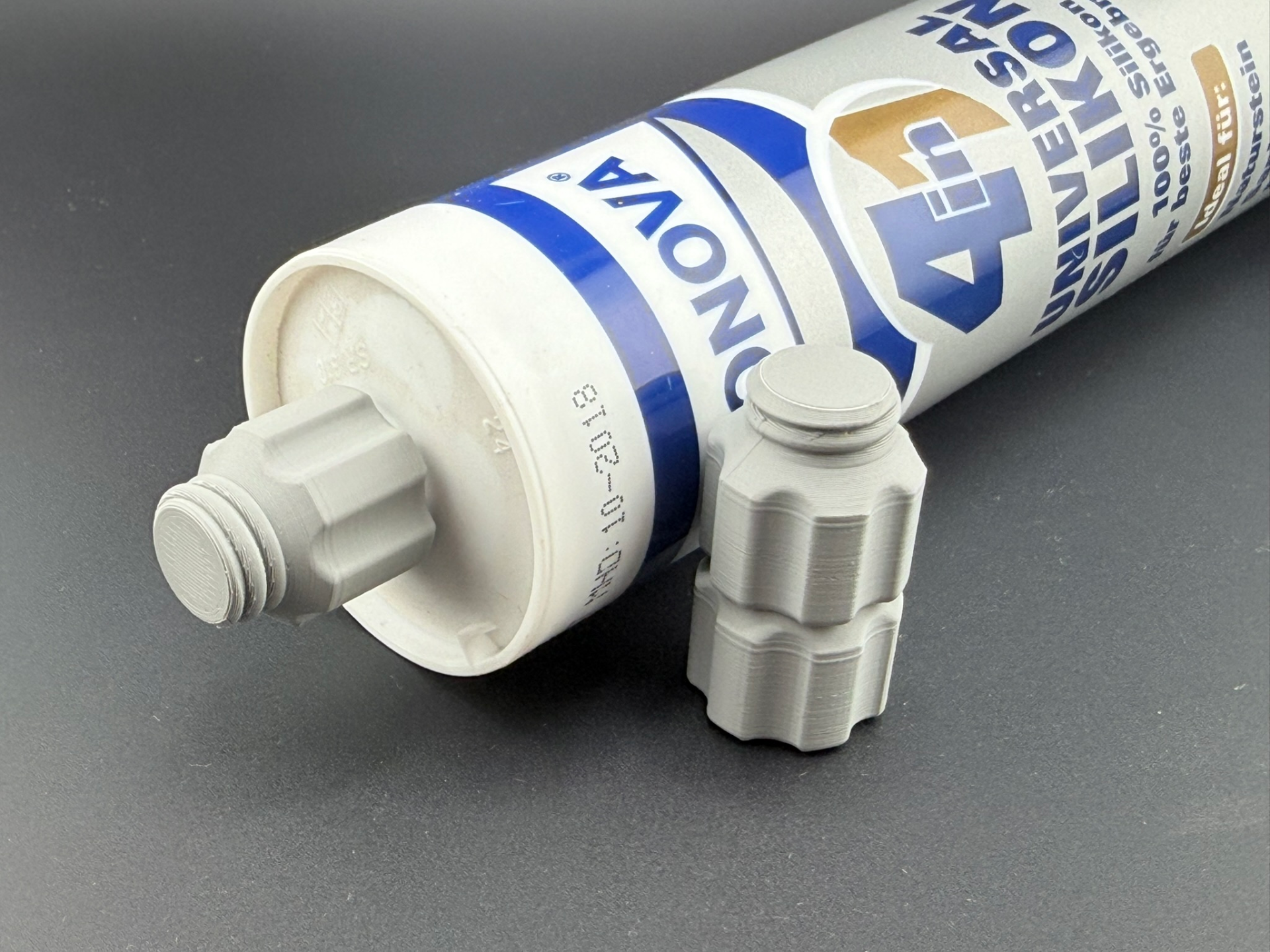 Silicon Plug - screw together for easier storage