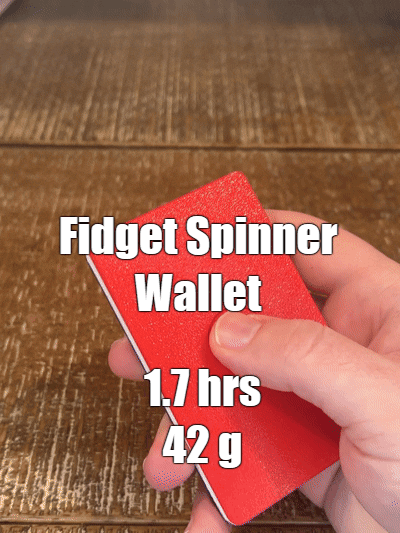 Spinny Wallet - fidget, cascade wallet