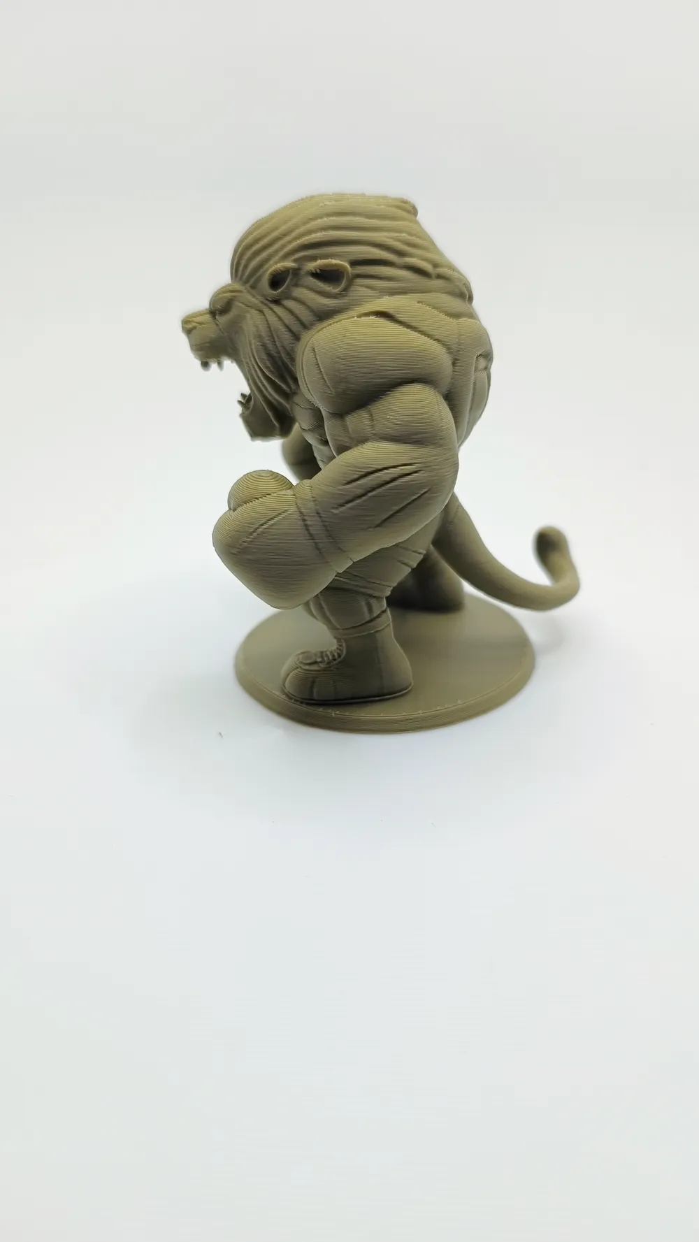 The Roaring Primeval Warrior Lion by Go3D MakerWorld: Download Free 3D ...