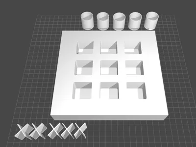 Tic Tac Toe Board Game