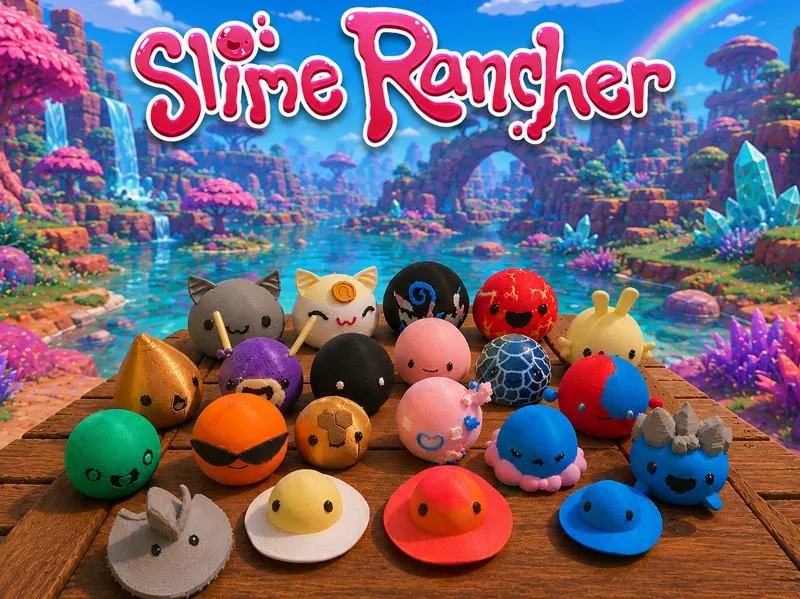 Slime Rancher Complete Slime Collection