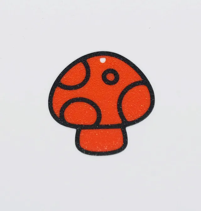 Mushroom earrings