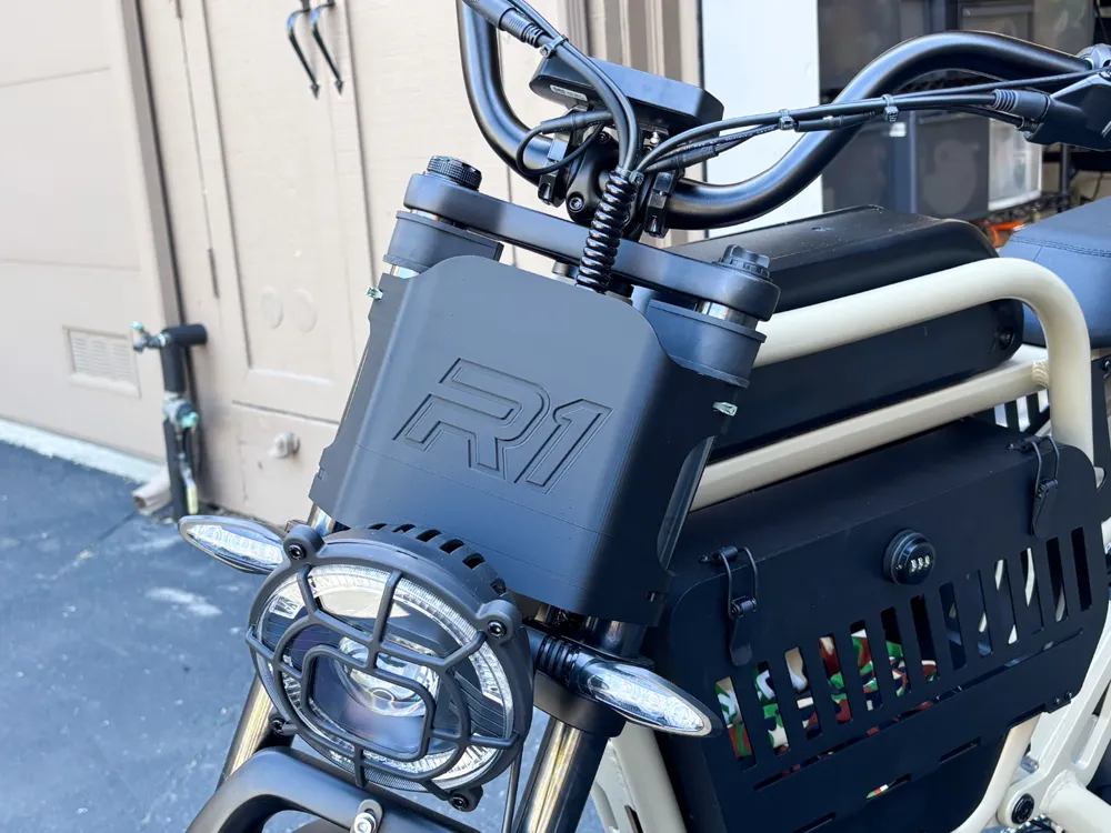 Revv1 Fs Ride1UP Revv1 DRT FS Front Number Plate - Free 3D Print Model - MakerWorld