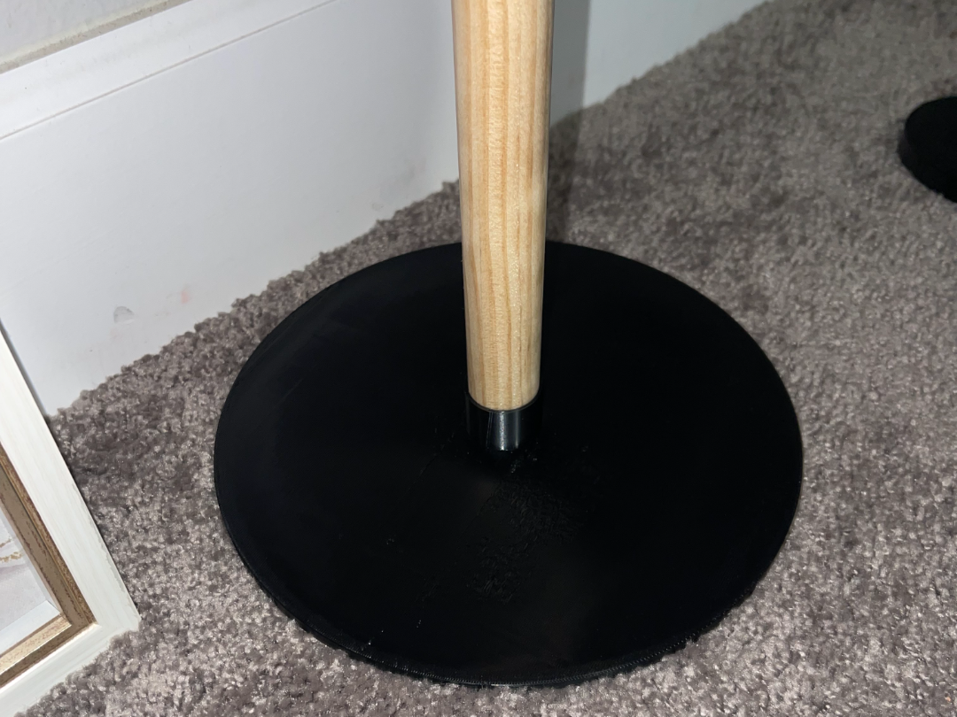 Empty Spool Holder Base for Dowel