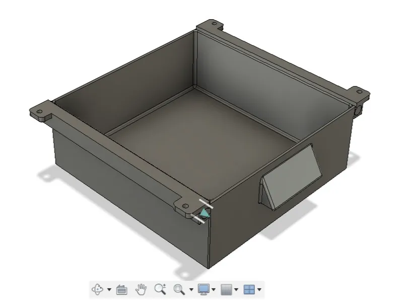 Under desk drawer