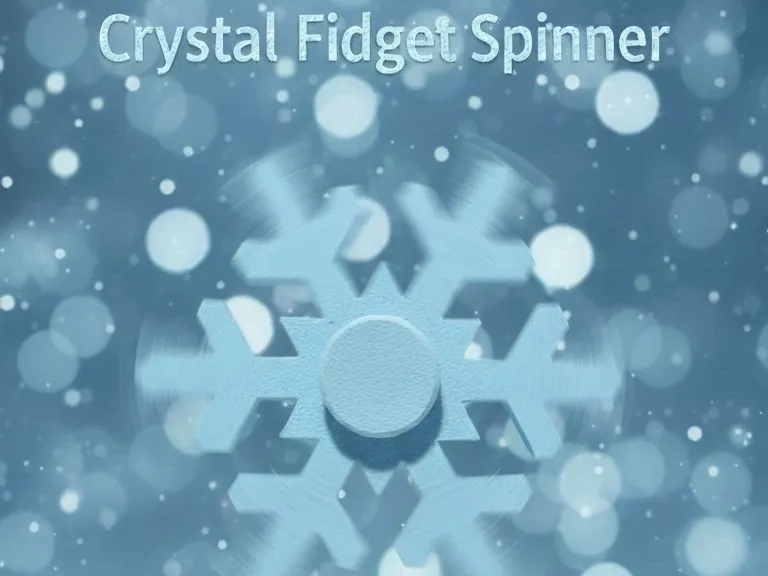 Crystal Fidget Spinner