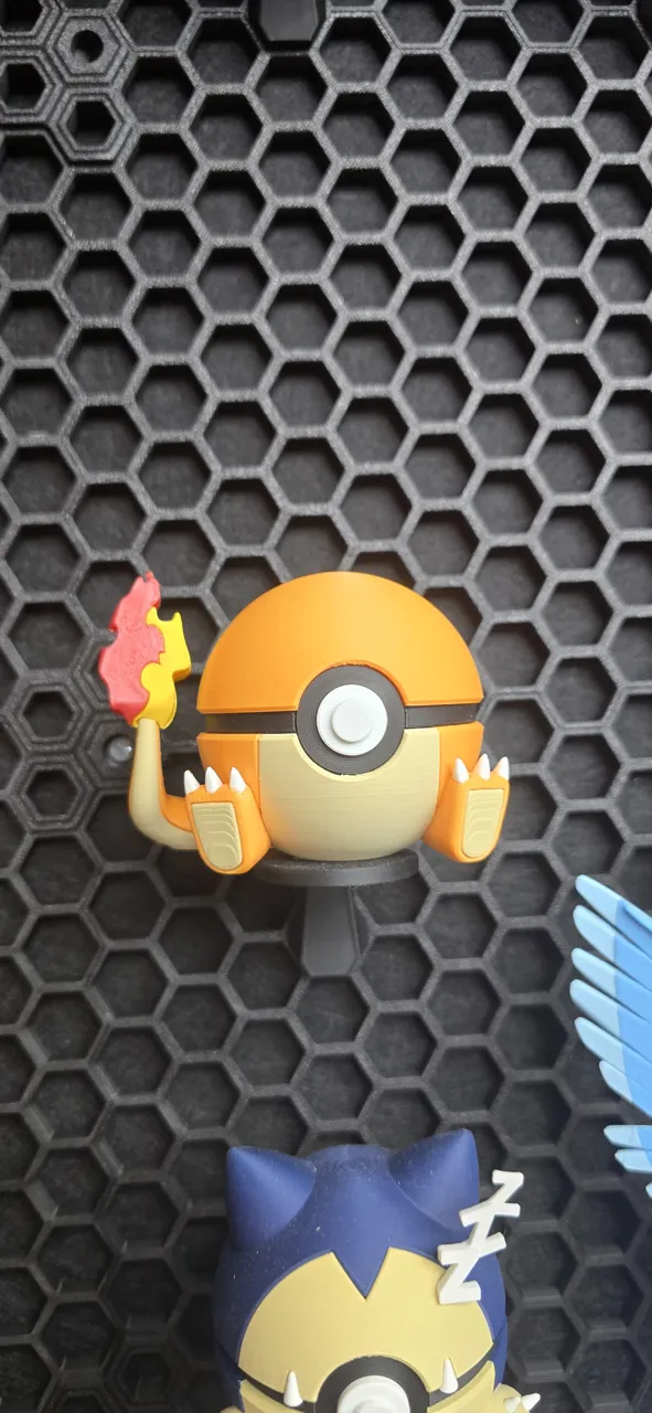 #0004 - Charmander Ball view 3
