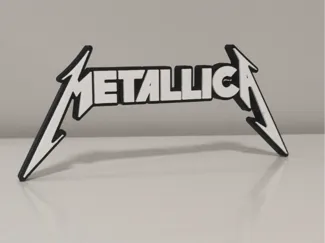 Metallica – 3D Logo Plaque
