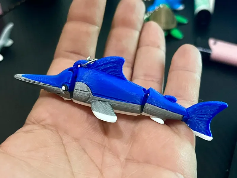 Eco Toy - Swordfish Key Chain