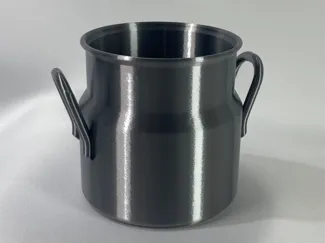Milk Pale Vase