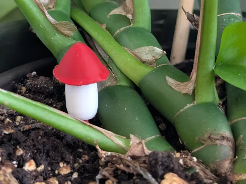 Mushroom Plant Pin