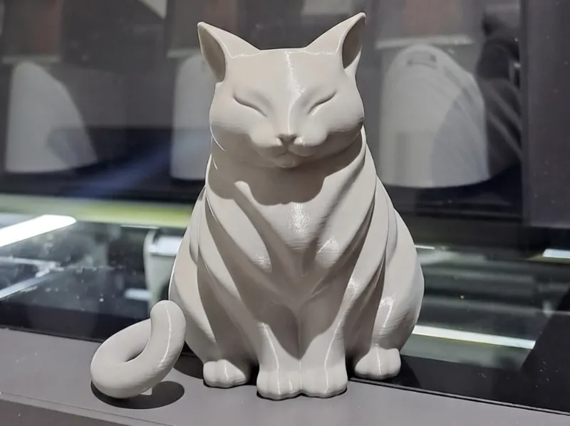 Cute Fat Cat Statue