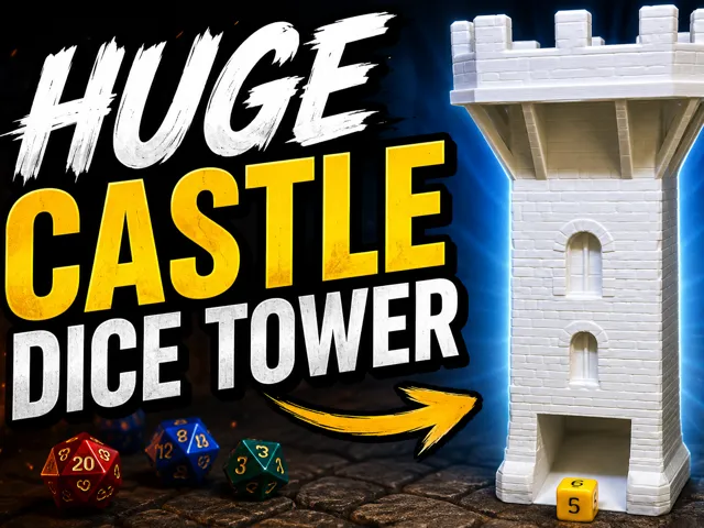 Castle Dice Tower XXL