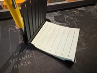 Porte-post-it avec pochoir et porte-stylos — photo 6