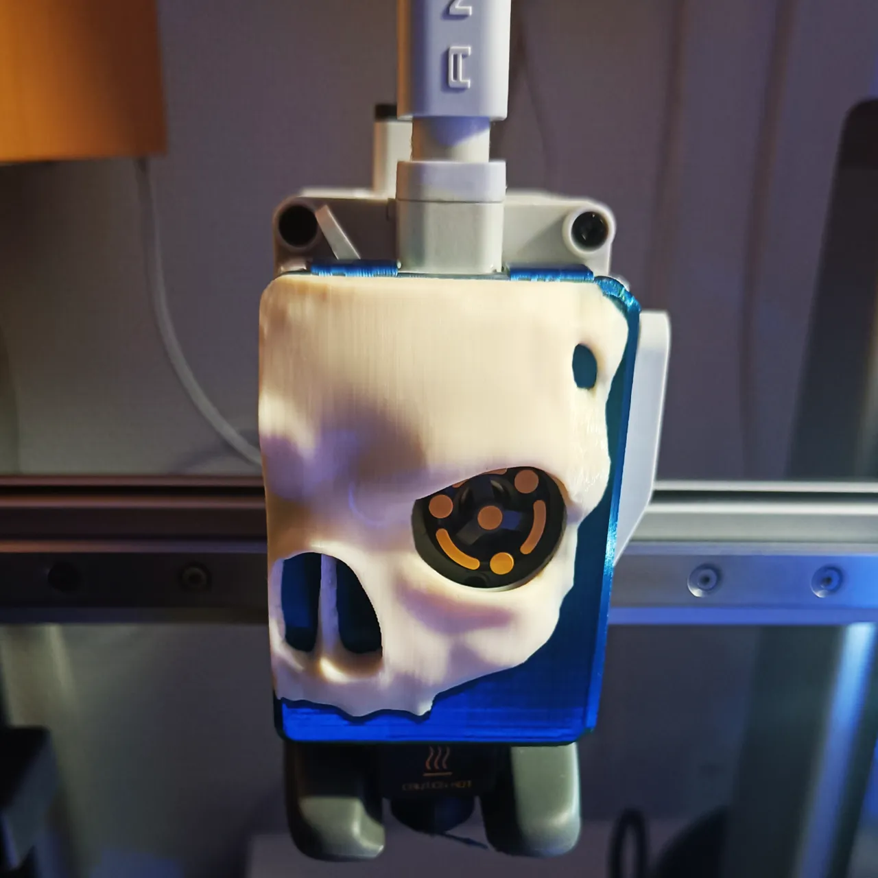 Skull Extruder Front Cover V3 - A1 and A1 Mini view 4