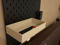 Porte-boîte de mouchoirs pour panneau Ikea Skådis — photo 1