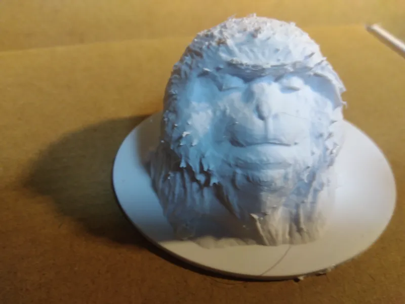 snow monkey is enjoying his hot spring bath 