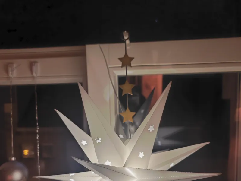 Haken für Weihnachtsstern