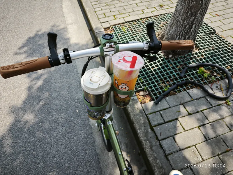 自行车咖啡杯夹具