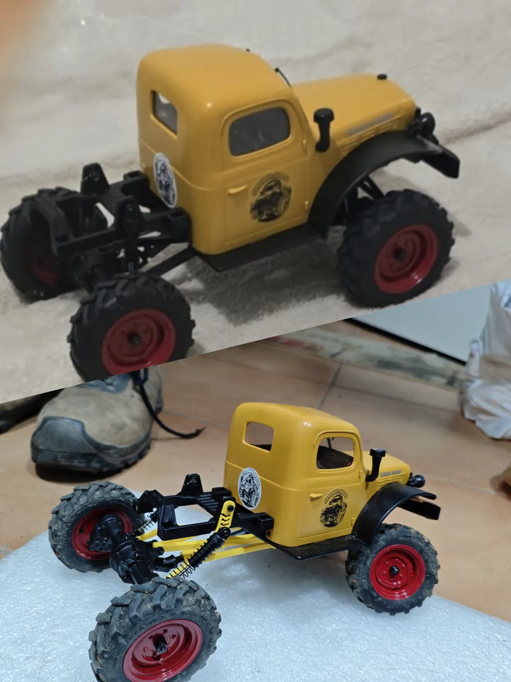 1/24 Upgrade Kit for UCX2405 Pro and FMS FCX24 - Free 3D Print Model ...