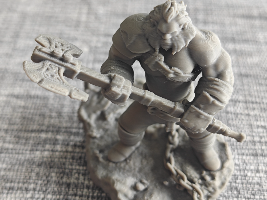 AXE Savage Orc Warlord & Barbarian Khan