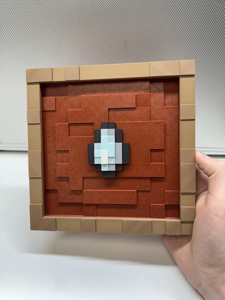 Ghast Tear - Minecraft Item Frame by jongoodfeller MakerWorld: Download ...