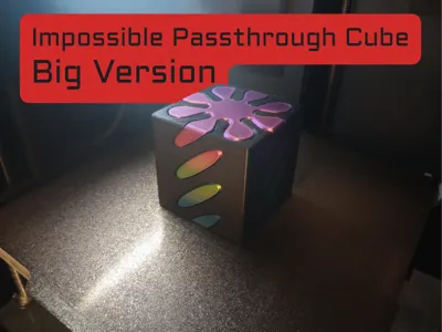 Passthrough Cube Fidget - Big Version