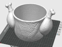 Small Chicken - White - 0.2mm layer, 2 walls, 5% infill