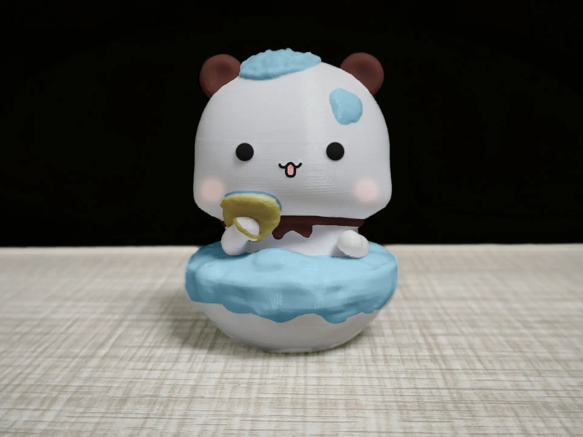 情侣熊系列-浴室洗澡的一二（Couple Bear-Bath room Bubble Yier）