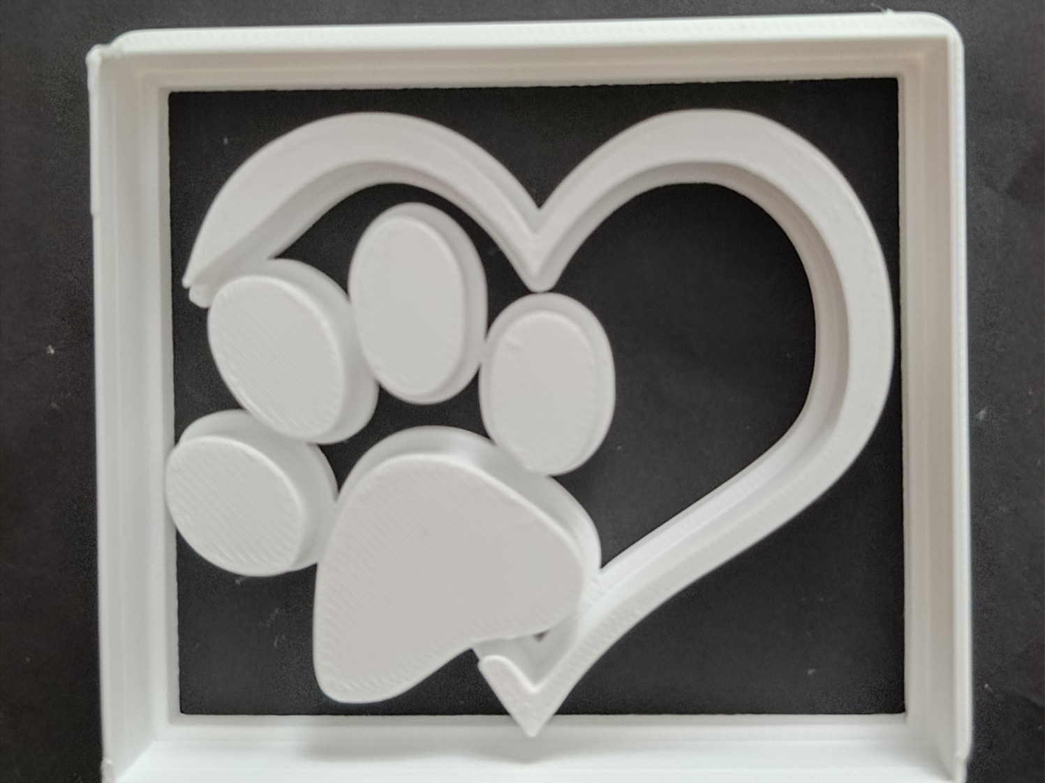 Formina cuore e zampetta