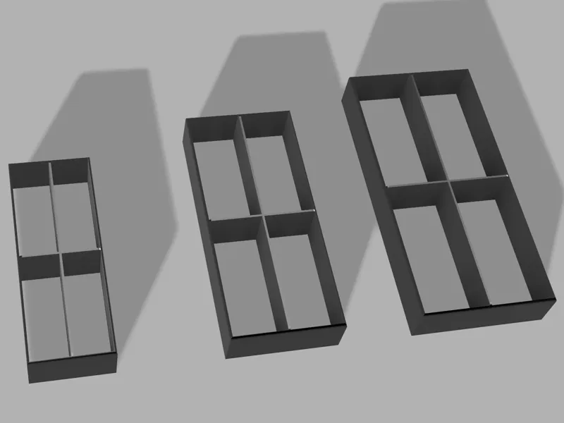 Reinforcing frames for the cardboard Great Wall