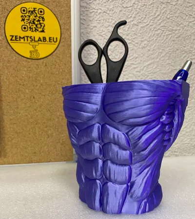 Muscle Body Pencil Holder