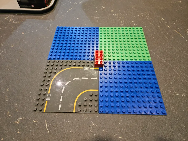 Duplo build plate (customizable) Remixed