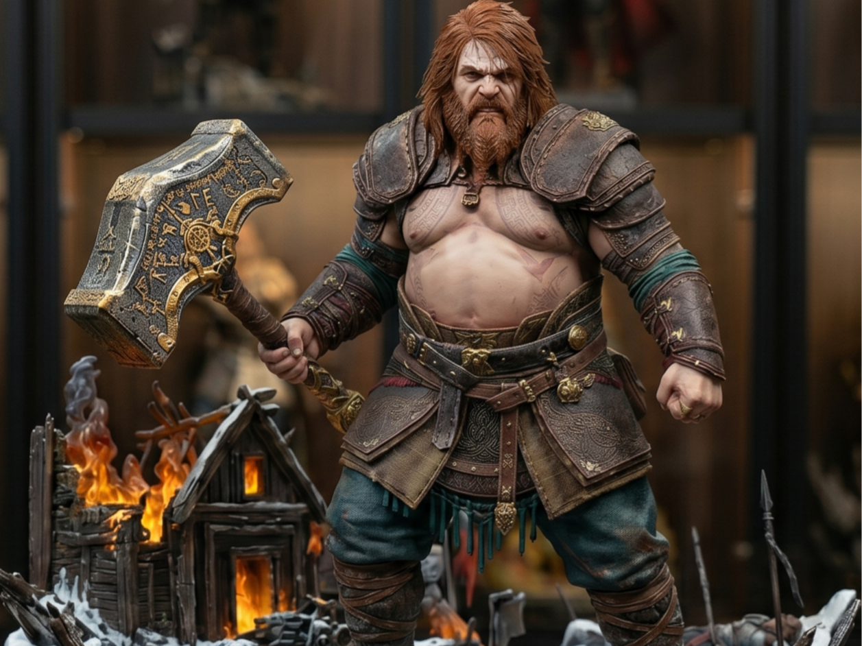 Thor - Norse God of Thunder (God of War Ragnarök)