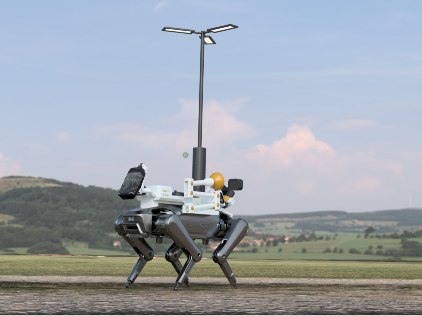 SURVIVOR X1 | Modular Outdoor Expedition Rover 3D model