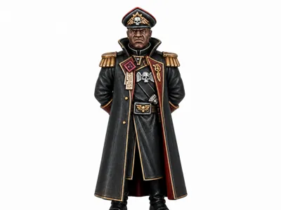 Grimdark Commissar 40k Proxy 