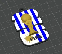 [SOLO] LLAVERO DE URUGUAY