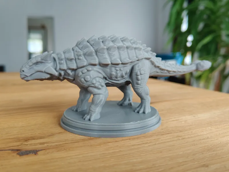 Ankylosaurus  Armored Dinosaur Statue