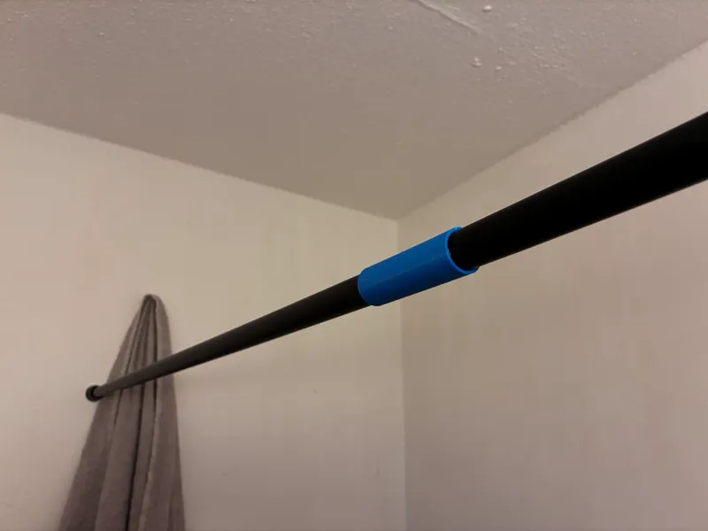 Verstellbare Duschvorhang-Spannstange Verbinder 