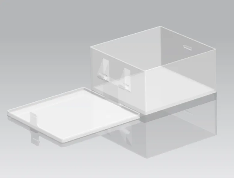 一体打印带盖收纳盒/storage box