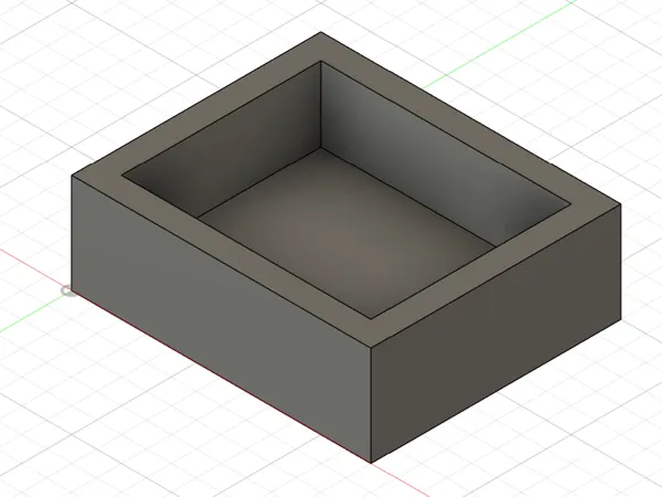 Petite boîte de rangement paramétrique