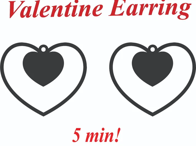valentine earring #10