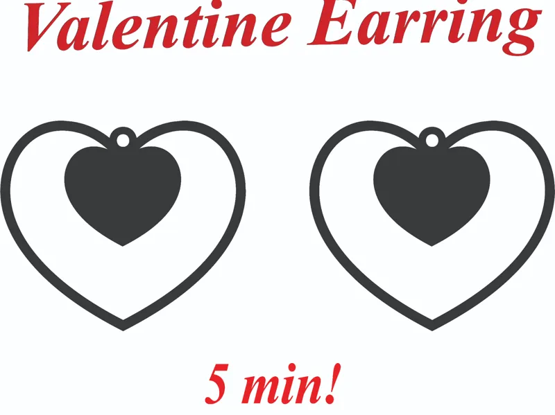 valentine earring #10