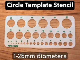 Circle Template Stencil